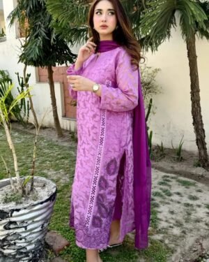 3 Peace Dress (Purple)