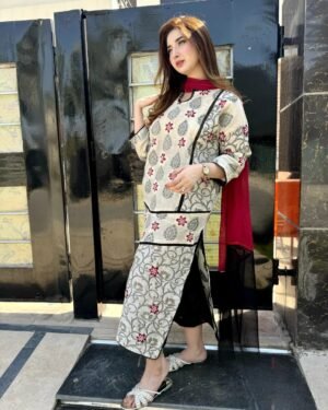 3 Peace Dress (Grey)